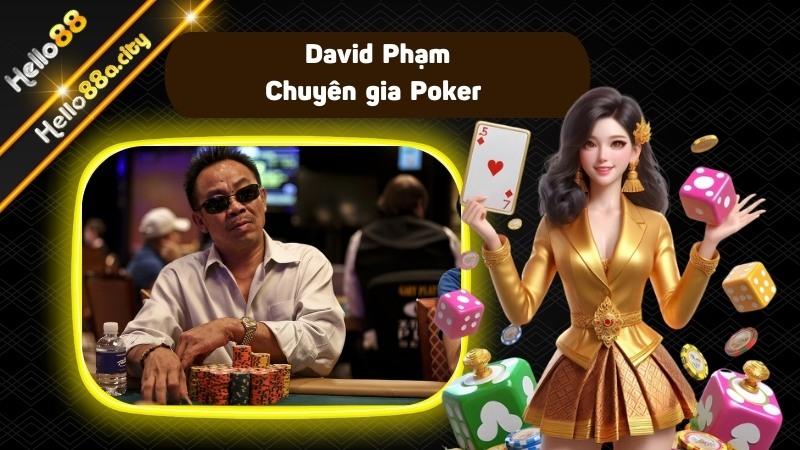 David Phạm - Chuyên gia Poker đỉnh chóp