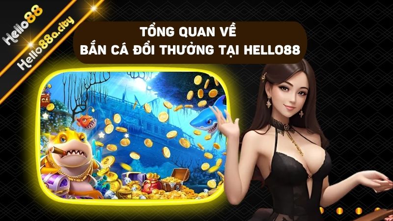 Bắn cá đổi thưởng HELLO88 được đầu tư nhiều tính năng hiện đại