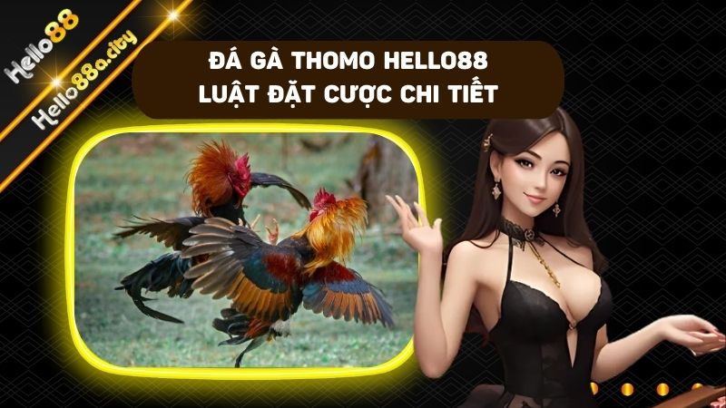 Chi tiết các cửa cược và tỷ lệ cược khi chơi đá gà tại HELLO88