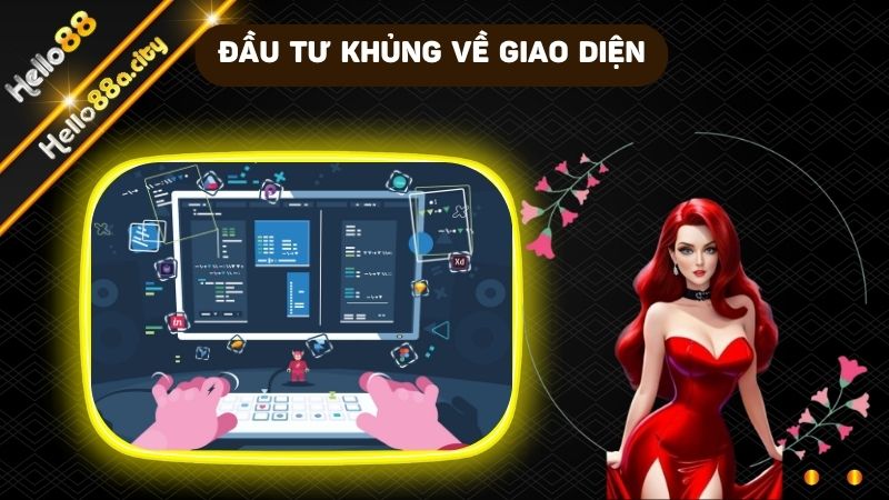 Đầu tư khủng về mặt giao diện để đảm bảo trải nghiệm người chơi